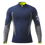 Zhik DTP-1120-M-NVY-2XL Superwarm® V Неопреновая футболка с длинным рукавом Голубой 2XL