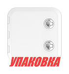 Люк смотровой белый, SeaFlo, 370 х 375 мм (упаковка из 5 шт.) SFRE137037502_pkg_5