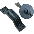 Купить Tecnoseal TENKITYAMAHA150-200 Yamaha 150-200HP Анодный комплект Серебристый Grey 7ft.ru в интернет магазине Семь Футов
