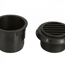 WEBASTO Вентиляционное отверстие с накидной гайкой / открытое / 60 мм / Цвет: Серый