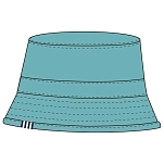 Sea ranch 22-8-228-4094-m/l-unit Шляпа Northsea PU Aqua Blue 15x10x5 M-L