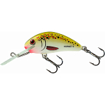 Salmo QHT935 Hornet Sinking Пескарь 35 Mm 2.2g Желтый Olive Hot Spot