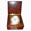 Купить Часы кварцевые настольные Seaton SP09 в шкатулке из латуни и дерева 7ft.ru в интернет магазине Семь Футов
