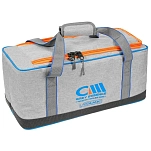 Colmic bo624 Сумка-холодильник Grey Essence Boston 200 Grey / Blue / Orange 52x22x25 51 x 22 x 24 cm
