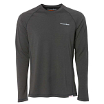 Grundens 407586 Футболка с длинным рукавом Grundies LightweighCrew Серый Grey XL