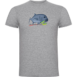 Kruskis CA65500158K044 Футболка с коротким рукавом GT Extreme Fishing Серый Heather Grey S