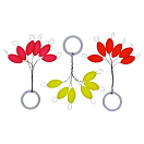 Купить Kali kunnan 54248 Egg Скрепки Для Бумаг Розовый Pink (6 pcs) 6 x 14 mm  7ft.ru в интернет магазине Семь Футов