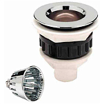 Forespar 108-907022 Straight Раковина отходов Серебристый