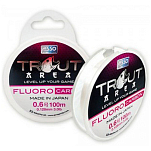 ASSO 8053736494584 Trout Area STD 100 m Фторуглерод Бесцветный White 0.128 mm 