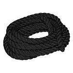 Forniture nautiche italiane 1508110 2.5 m Веревка  Black 10 mm 