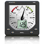Анемометр Plastimo 57753 Advansea Wind-a S400 (с датчиком и кабелем 25м) 0-199узлов направление 360° 10-16,5В 112х112мм с подсветкой