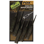 Fox international CAC781 Edges Camo Naked Chod/Heli Buffer Sleeves Коричневый Camo