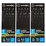 Matrix fishing GRR059 MXC-3 Barbless Супер Стоп 10 См Крюк Бесцветный Transparent 12 