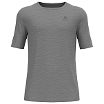 Odlo 111702-10183-S Базовый слой с коротким рукавом Merino 200 Серый Odlo Steel Grey Melange S