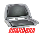 Кресло складное мягкое TRAVELER, цвет серый/черный (упаковка из 4 шт.) Marine Rocket MR10013_pkg_4