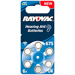 Rayovac 4600945416 Acoustic Special 675 6 Изобразительное Искусство Аккумуляторы Серебристый Silver