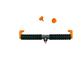 Colmic ap49-unit роликовый валик Lima Black / Orange 32x12x12 30 cm