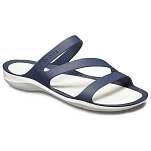 Crocs 203998-462b-w8 Шлёпанцы Swiftwater Navy / White 32x20x10 EU 38