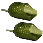 Kolpo 1501009-20 Box Shut Кормушка фидерная прикормочная  Green 20 g