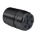 Купить Evia FAL28 Threaded Butt Cap Серебристый  Silver 28 mm  7ft.ru в интернет магазине Семь Футов