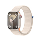 Купить Apple MRMA3QL/A Watch Series 9 GPS+Cellular Sport Loop 45 Mm Бежевый Starlight 7ft.ru в интернет магазине Семь Футов