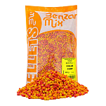 Benzar mix 98066163 Feeder Micro Карповый микс 800g Пеллеты Оранжевый