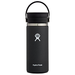 Hydro flask W16BCX001 Широкий рот с Flex Sip Lid 473ml Термо Черный Black