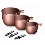 Stonfo S493/00 Pole Feeding Чашка 3 единицы  Brown