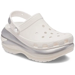 Crocs 210368-138-m7w9 Деревянные башмаки Mega Crush Metallic White / Silver 35x25x15 EU 39