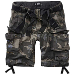 Brandit 2021-4-M Шорты карго Savage Ripstop Зеленый Dark Camo M