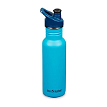 Klean kanteen 1008434 Classic Бутылка из нержавеющей стали 532ml Спорт крышка Голубой Hawaiian Ocean