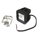Купить Прожектор палубный светодиодный, квадратный, черный алюминиевый корпус E013002 7ft.ru в интернет магазине Семь Футов