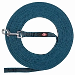 Trixie 197890 поводок для собак 15 mm  Petrol Blue 5 m