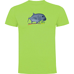 Kruskis CA65500128K044 Футболка с коротким рукавом GT Extreme Fishing Зеленый Light Green S