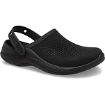 Crocs 206708-06-m8/w10 Деревянные башмаки Literide 360 Black / Black 35x25x15 EU 41