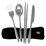 Mizu CSETN набор столовых приборов Neoprene Outdoor Grey