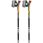 Leki 65326381-105 Speed Pacer Vario столбы Серебристый Black / Yellow / Blue 105 cm