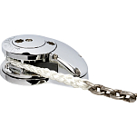 Вертикальная лебедка без барабана Vetus Maxwell P105840 тип RC10-8 CW 12В 1200Вт 700кг цепь Ø8мм трос Ø14-16мм для судов 9-14м и палубы 100мм