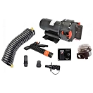 Купить Johnson pump 32-64534n Aquajet WD 20L/min 12V 5 Bar Насосный комплект Серебристый Black 7ft.ru в интернет магазине Семь Футов