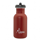 Купить Laken BSF50RO Нержавеющая сталь Basic Flow бутылка 500ml Бесцветный Red 7ft.ru в интернет магазине Семь Футов