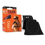 KT Tape kt1002 кинезиологическая лента Pro Precut 5m Jet Black 12x8x6