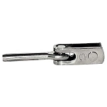 Bluewave 412933 Шарнирно-сочлененная пластина под давлением Silver 6 mm