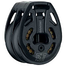 Купить Harken 3386 Блок с двойной петлей 57 mm  Black 7ft.ru в интернет магазине Семь Футов