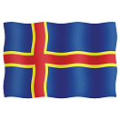 Купить Флаг Аланских островов из полиэстера 55 x 90 см 55090-30055 7ft.ru в интернет магазине Семь Футов