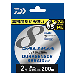 Daiwa 12618437 Saltiga 8X 400 m Плетеный  Multicolor 0.370 mm