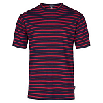 Sea ranch 17-7-329-4046-XXL Футболка с коротким рукавом Ebeltoft Красный Sr Navy / Sr Red 2XL