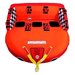 Airhead 253-aht2223sm буксируемая водная игрушка Supermable 2 Orange 58x50x26 3 Places