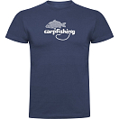 Купить Kruskis CA65500686K038 Футболка с коротким рукавом Carpfishing Голубой Denim Blue 3XL 7ft.ru в интернет магазине Семь Футов