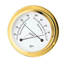 Купить Термогигрометр судовой Barigo Star 1190MS 110x45мм Ø85мм золотой из полированной латуни 7ft.ru в интернет магазине Семь Футов