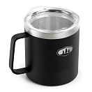 Купить Gsi outdoors 63255 Glacier 440ml Кубок из нержавеющей стали Серебристый Black 7ft.ru в интернет магазине Семь Футов